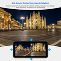 Outdoor Waterproof Camera Real-time Two-Way Audio Enhanced Dual Antenna  Card Slot 1080P