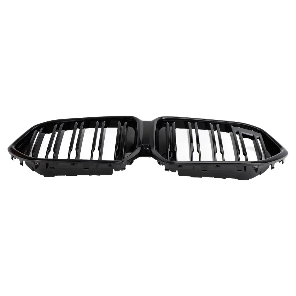 Front Bumper Grille Grill Fit for    M50i 2020-2022 /Camera Hole Black
