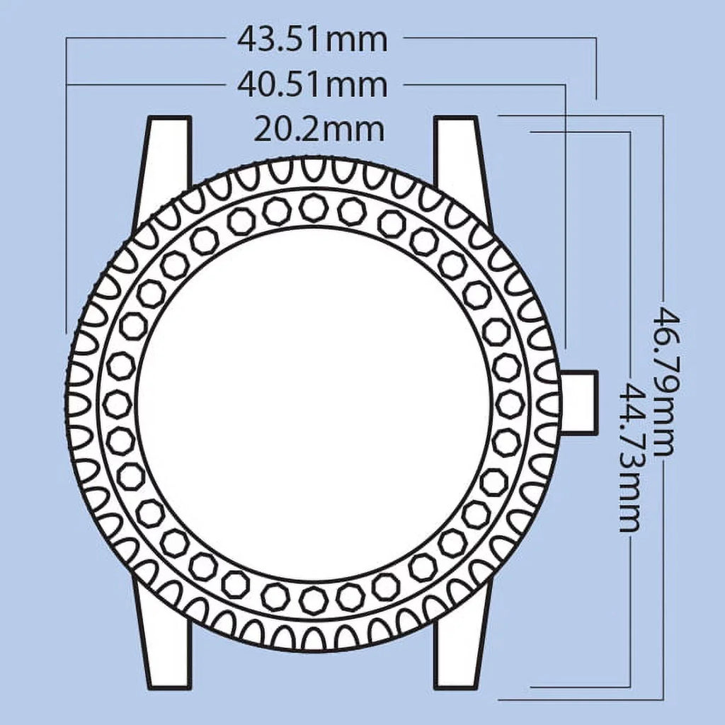 SunTime Women's Naval Academy Navy Watch Sparkle Bezel Silicone Band