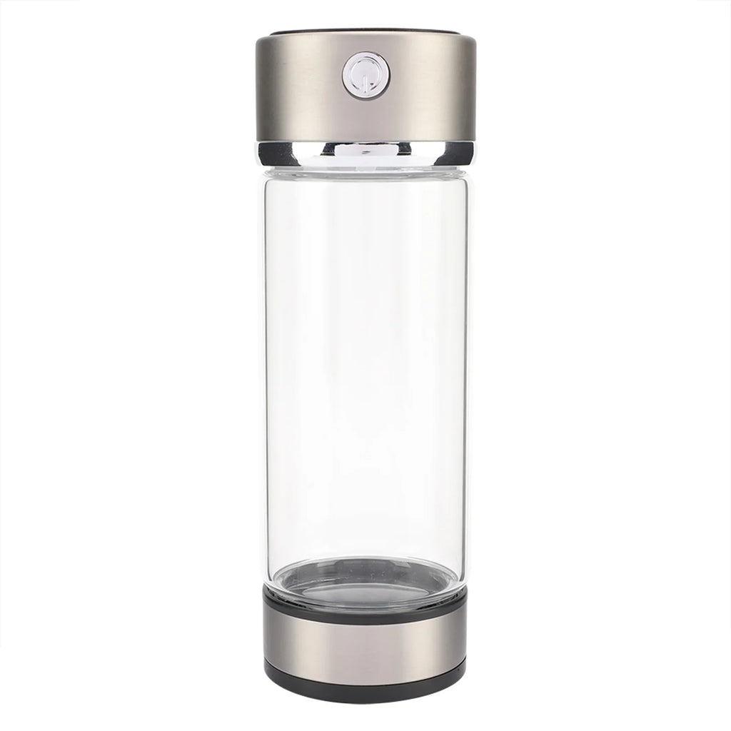 Nikou  Charging Rich Hydrogen Water Purifier Filter Glass Bottle Anti-Skid Portable Lonizer Cup