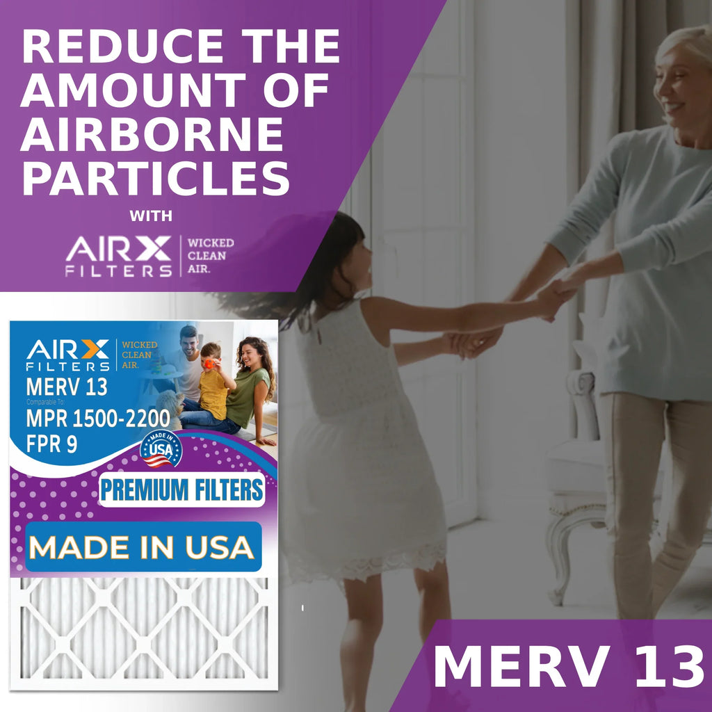 20x36x1 Air Filter  13 Comparable to  1500 - 2200 &  9 Electrostatic Pleated Air Conditioner Filter 6 Pack   Premium  Made 20x36x1 Furnace Filters by     .