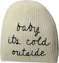 Kate Spade New York Baby It's Cold Outside Beanie Cream/Black