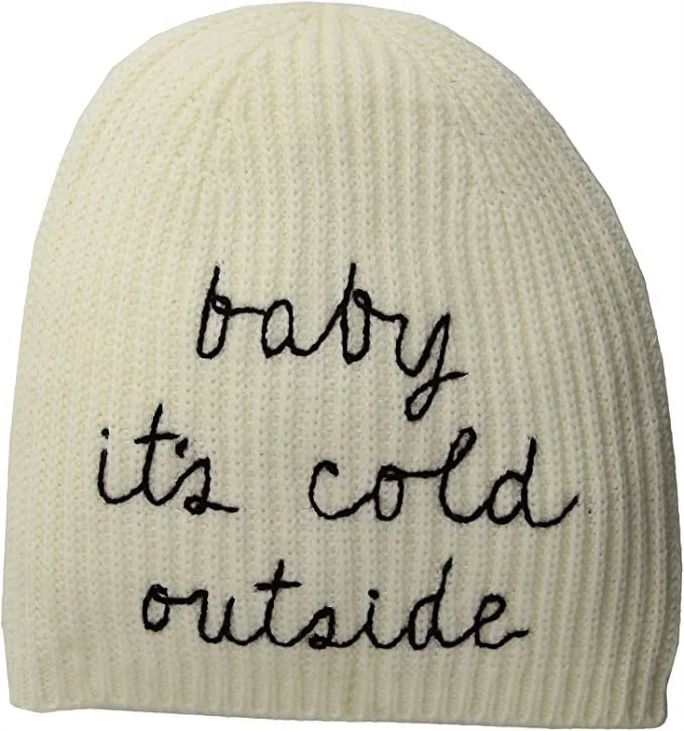 Kate Spade New York Baby It's Cold Outside Beanie Cream/Black