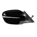68139N - Fit System Passenger Side Mirror for 14-19 Nissan Rogue  built, 17-19 Japan/ Korea built, 17-18 Hybrid. textured black w/ protective, w/turn signal, foldaway, w/o camera, no Sport/ Select