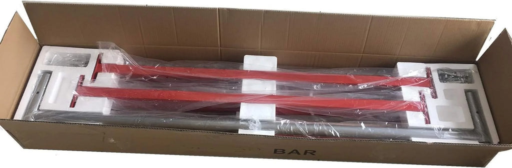Expandable Pink Athletic Bar for Gymnastics Training with Free Removable Foam Pad