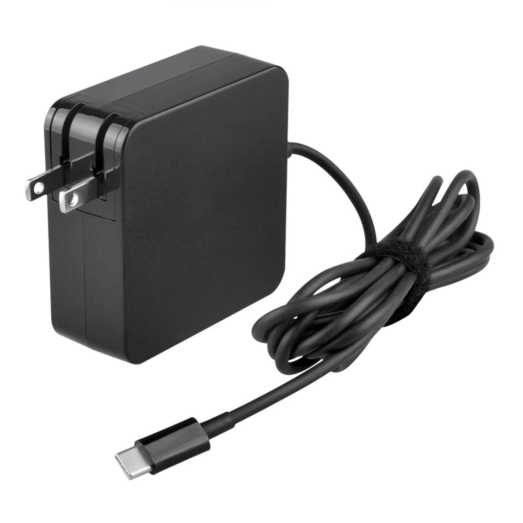 '- Black 65W  Type-  Adapter Charger Replacement for Dell  13 7390  2-in-1 Laptop