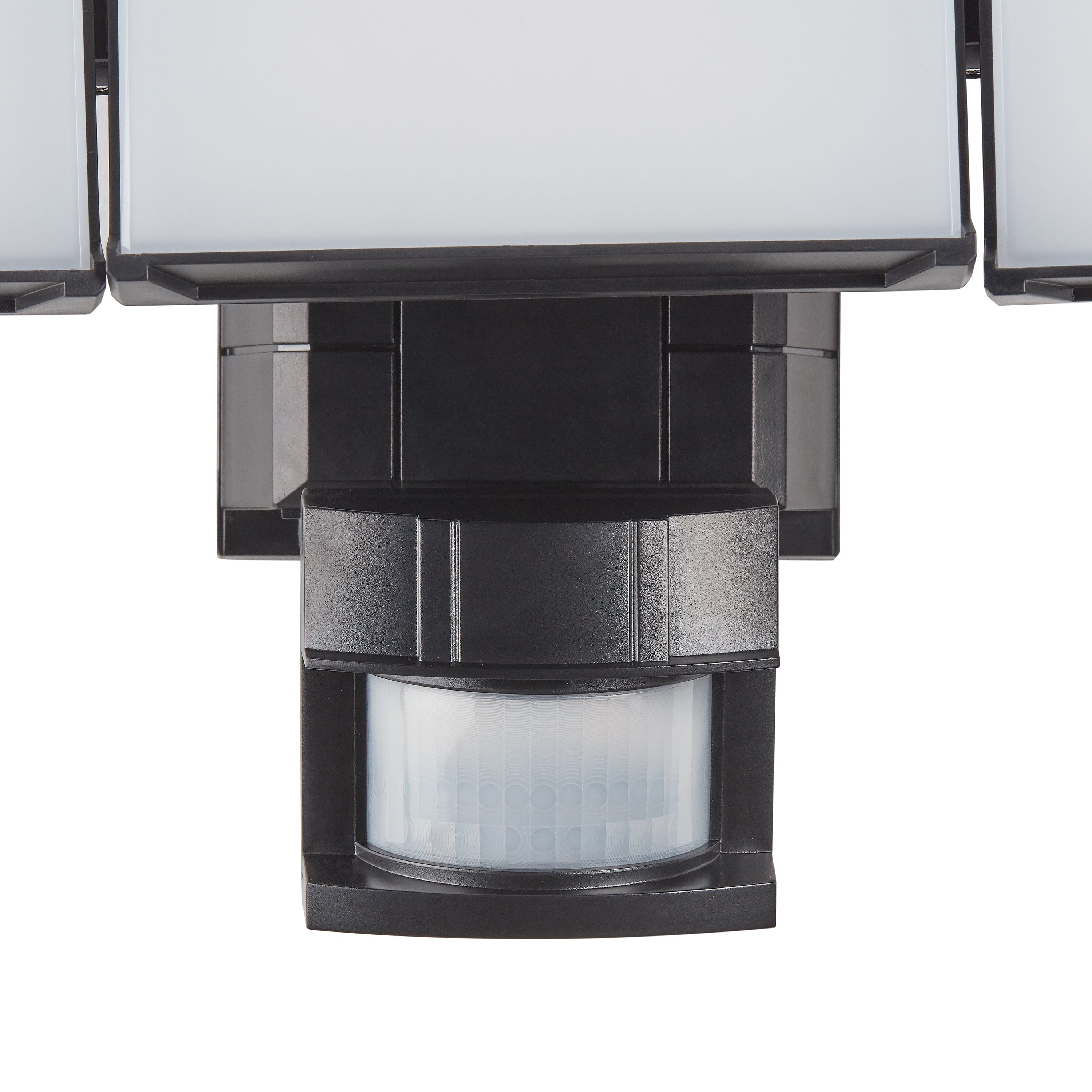 Hyper Tough Solar Three Head  Motion Sensing Security Flood Light, Outdoor, Black, 2000 Lumen