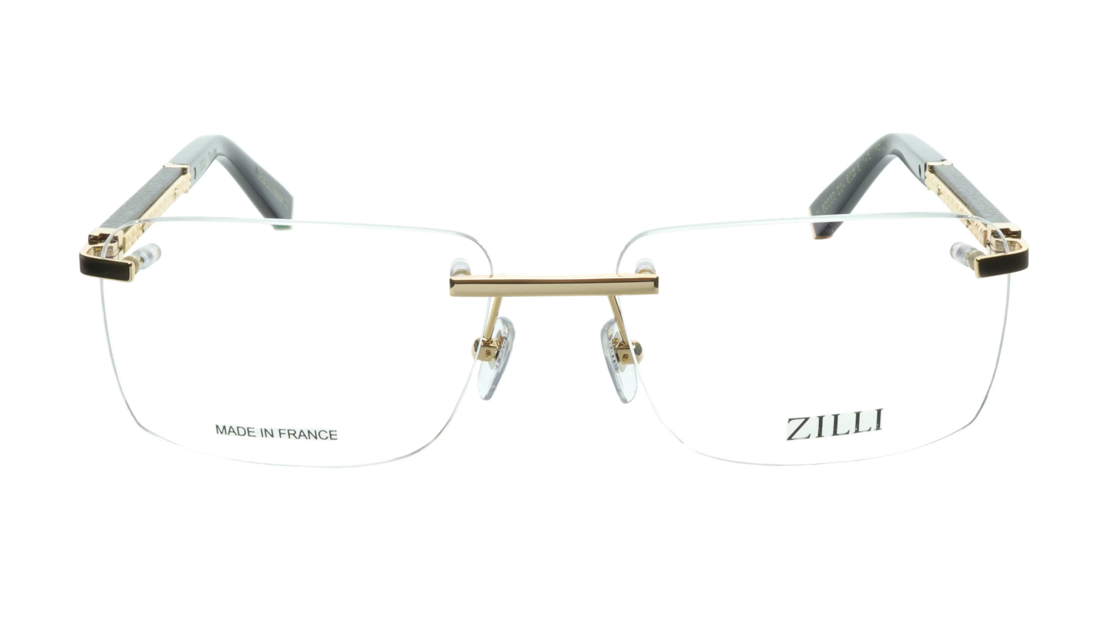 Rimless Eyewear Made with Real Leather and High Quality Titanium