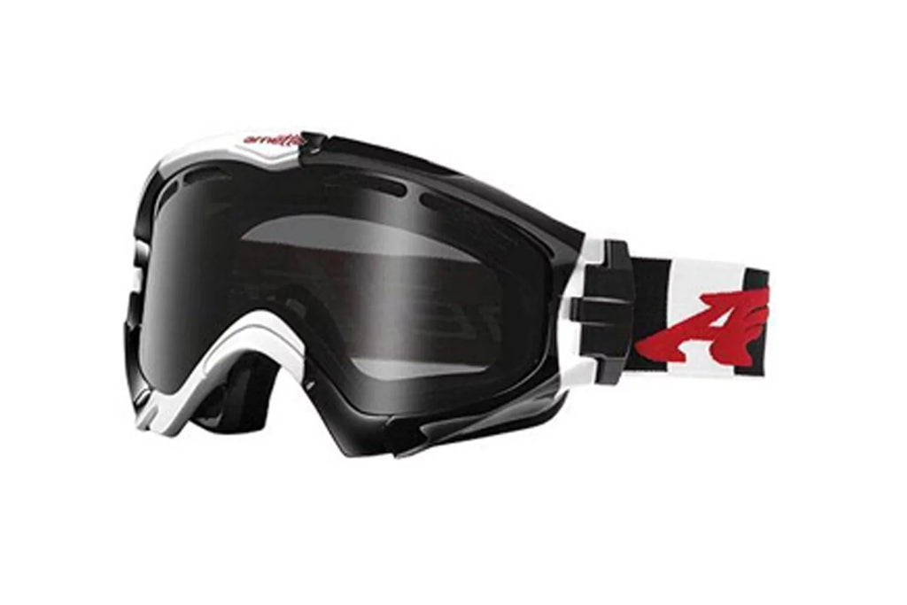 Arnette Series 3 Snow Goggle  - Black & White Stripe w/ Dark Grey Lens
