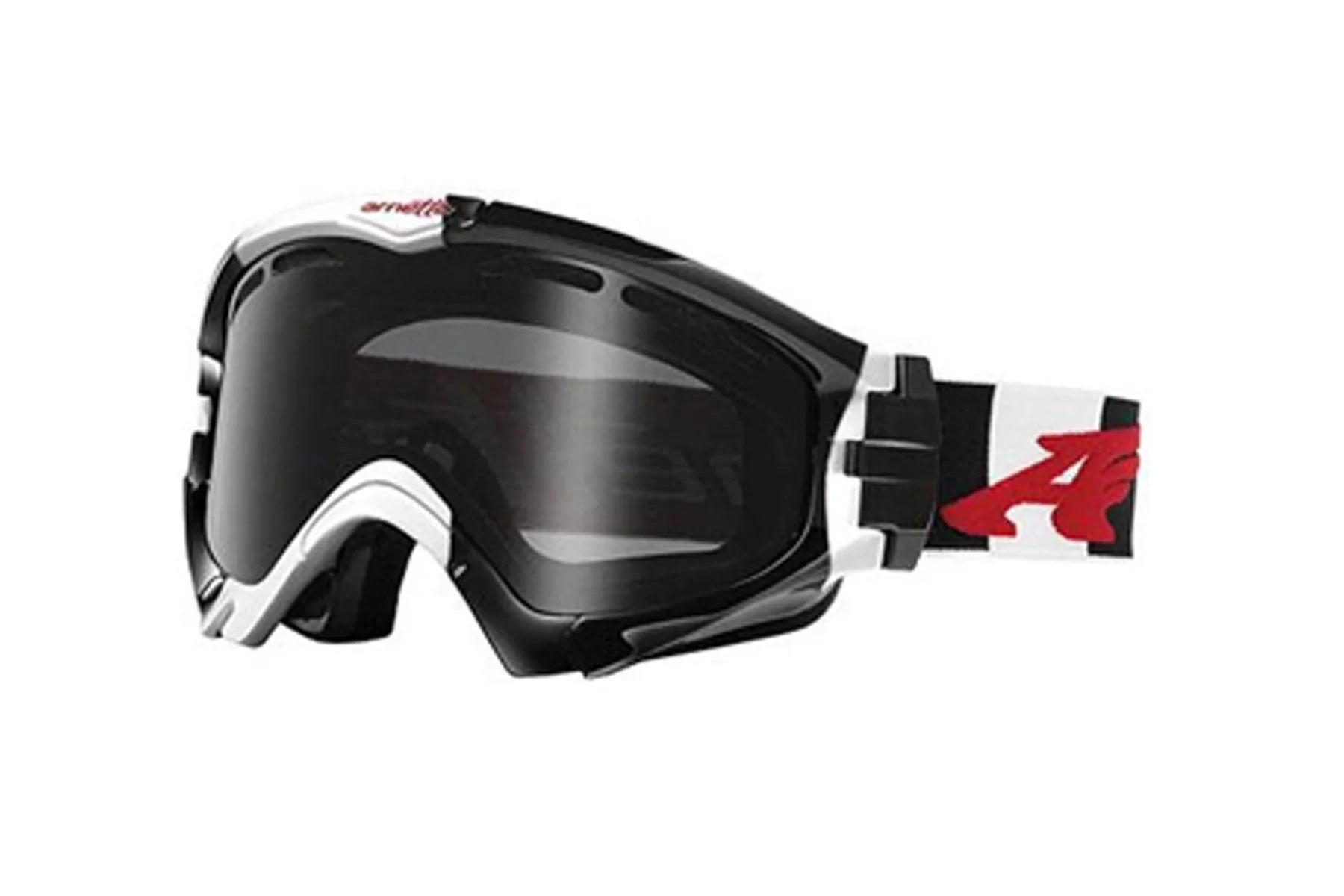 Arnette Series 3 Snow Goggle  - Black & White Stripe w/ Dark Grey Lens
