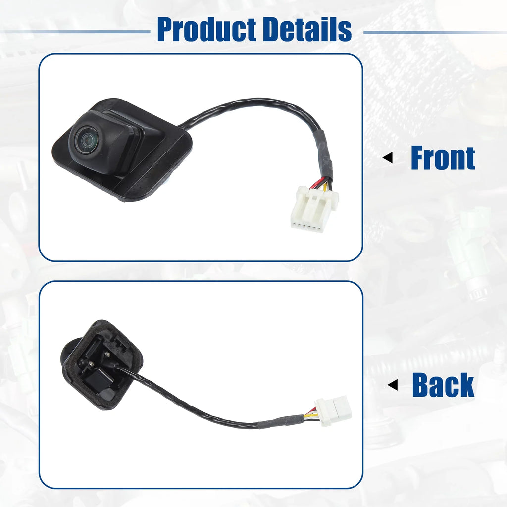 Unique Bargains Rear View Back Up Camera Replacement Fit for Honda Civic 2013 2014 2015 Black