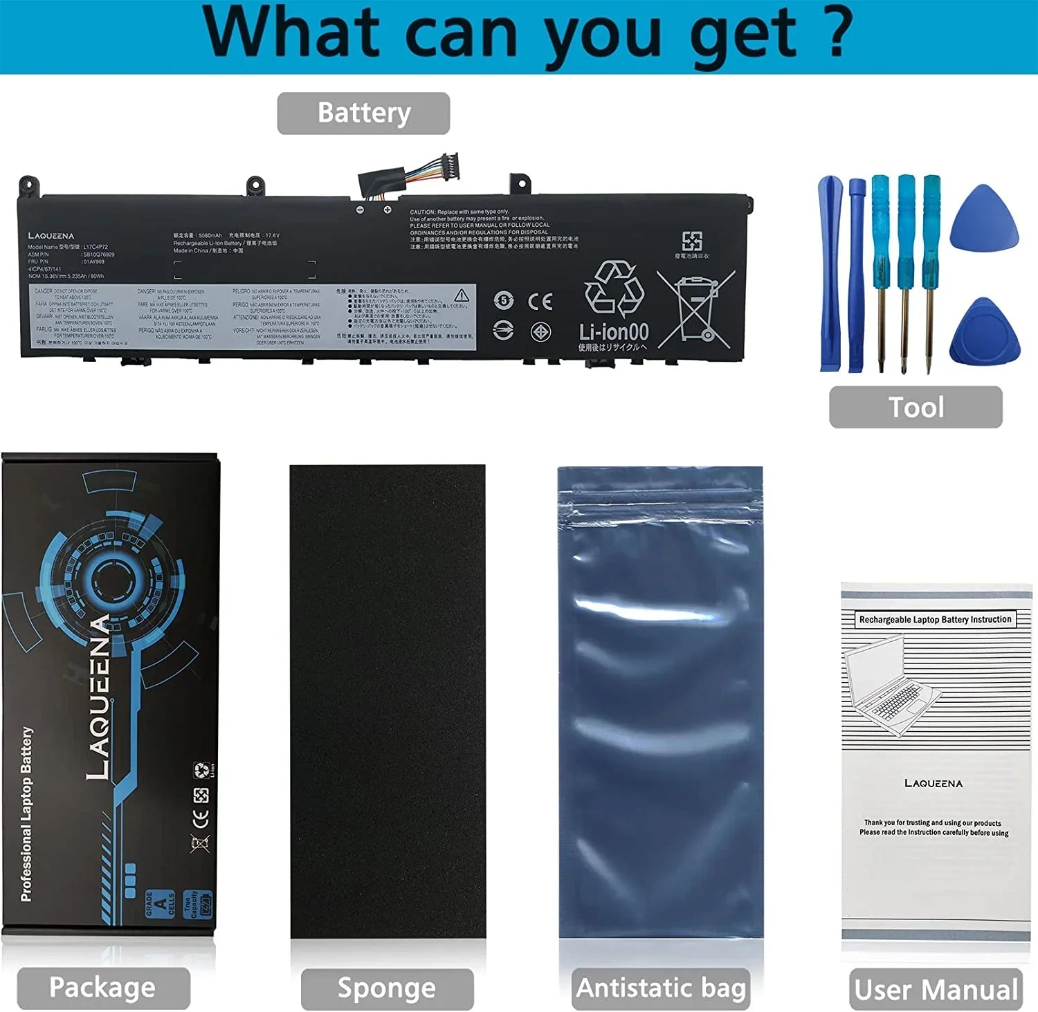 Laptop y Compatible with Lenovo ThinkPad  Extreme 1st Gen/2nd Gen ThinkPad  1st Gen/ Gen
