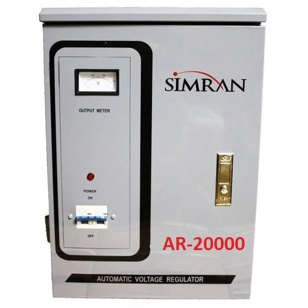Simran Power Converter Regulator Stabilizer with Built-In Voltage Transformer, 20,000W (-20000)