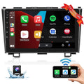 For Honda  2007-2011 9'' Touchscreen Car Stereo Radio Player Wireless Carplay Android Auto Mirror Link  1080P Android 12 Bluetooth     Hifi,  Backup Camera