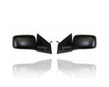 Door Mirror Cooling Direct For/Fit 08-15 Nissan Rogue  Premium/ Electric, Heated, Without Side Camera, Primed, With Cover, Black - Pair, Left Driver+Right Passenger Set 96301JM200, 96302JM200