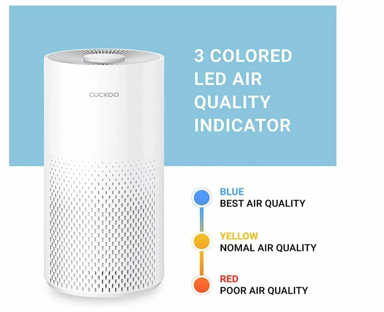 Air Purifier with Additional True  filter