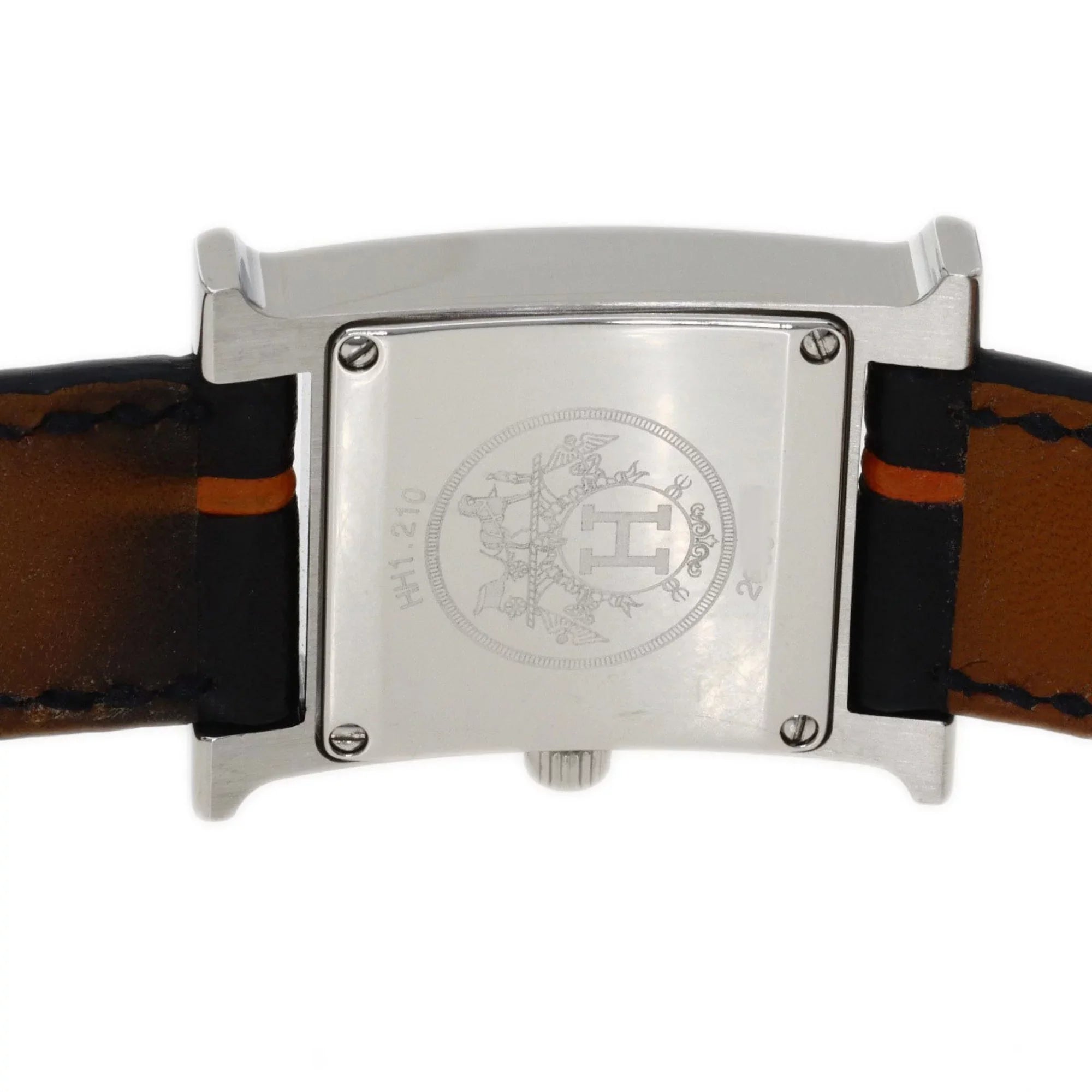 Pre-Owned Hermes .210  Watch Wristwatch Stainless Steel/Leather Women's  (Good)
