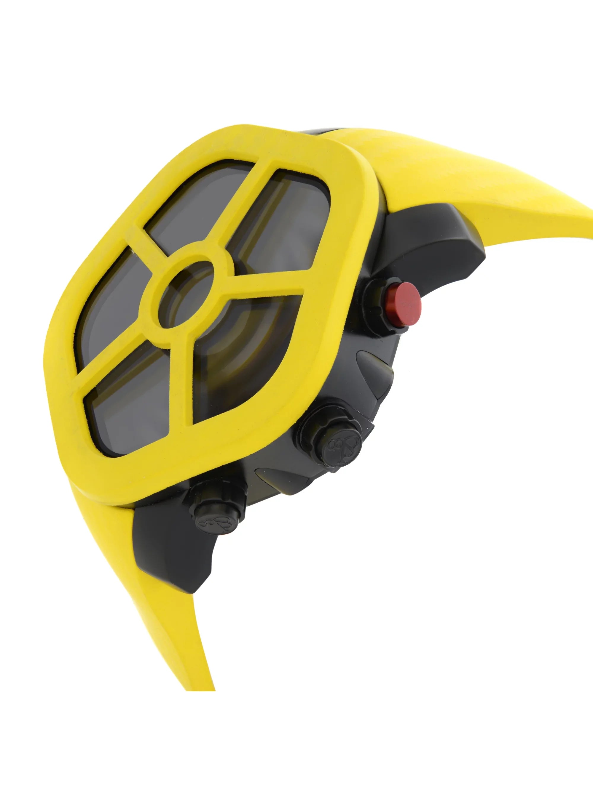Jacob & Co. Ghost Steel Carbon Bezel Yellow Quartz Watch .11...