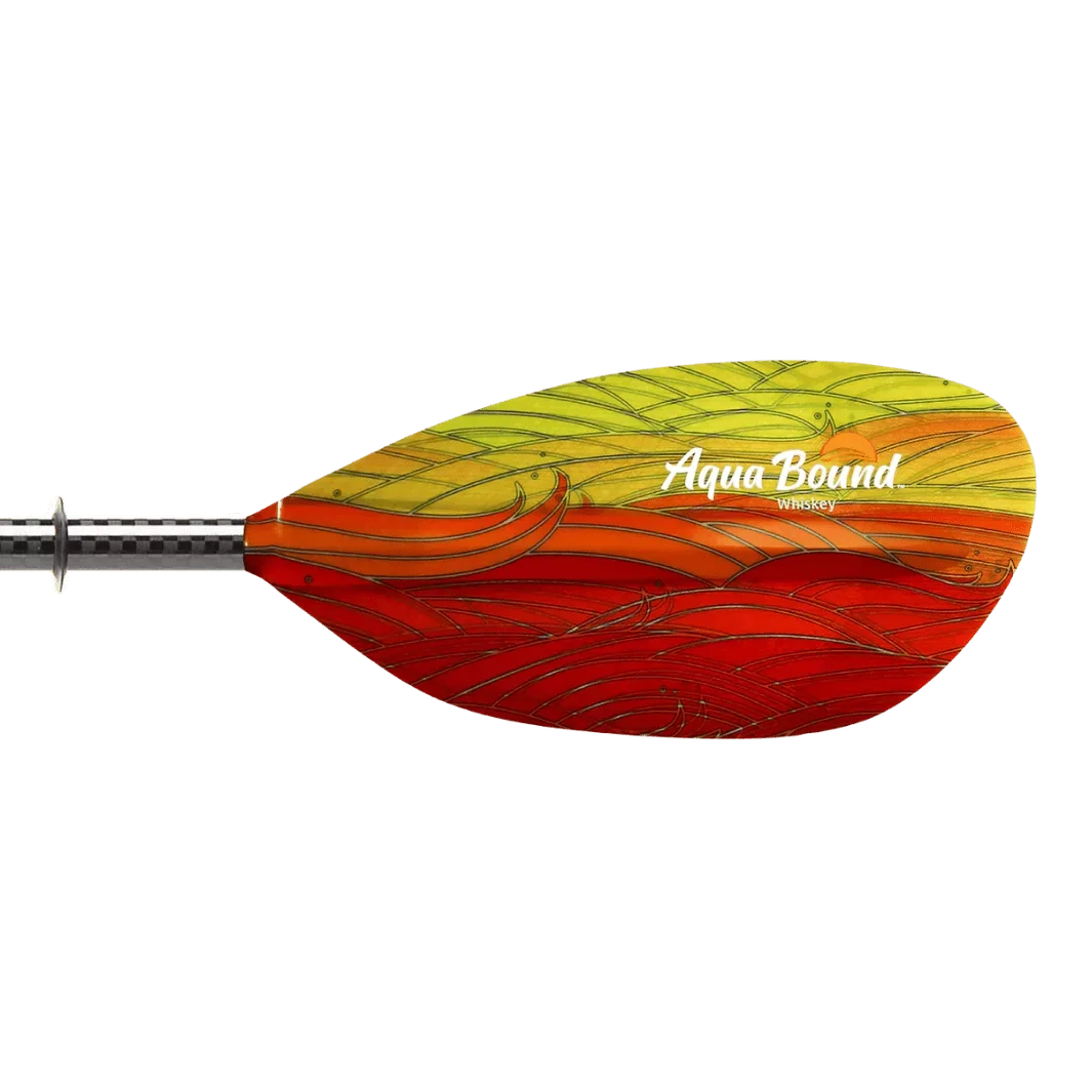 Aqua Bound Whiskey Fiberglass 2-Piece Straight Shaft Kayak Paddle