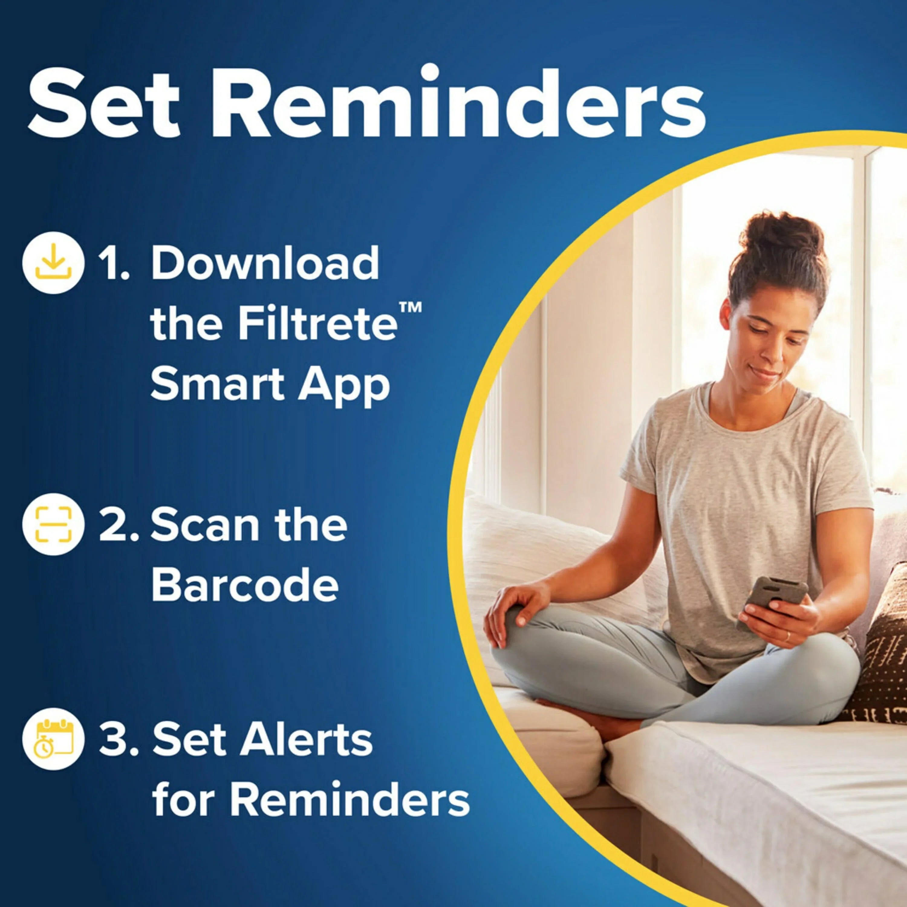 Filtrete 14x30x1 Air Filter,  1500  12, Advanced Allergen Reduction, 4 Filters