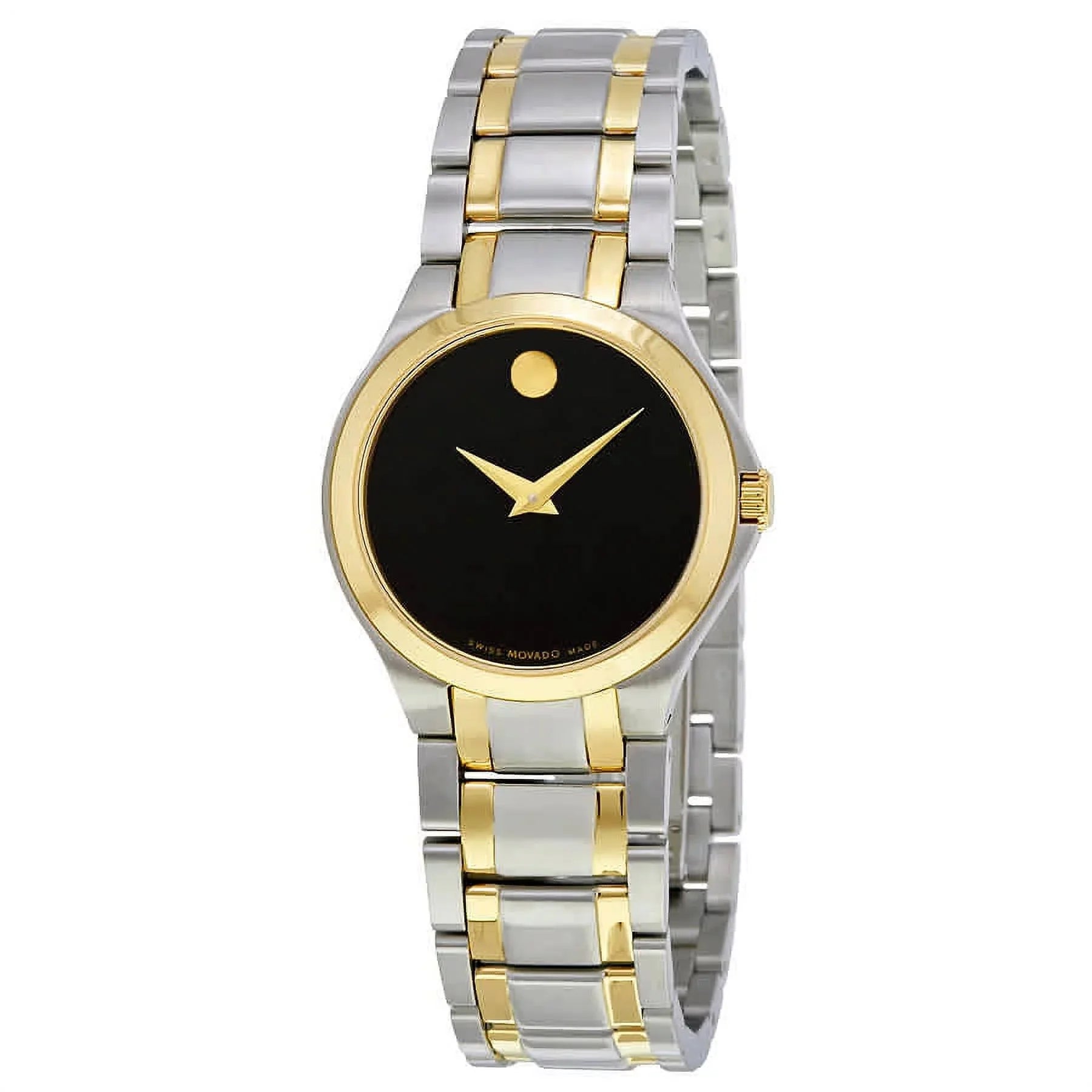 Movado Collection Black Dial Ladies Watch 0606897