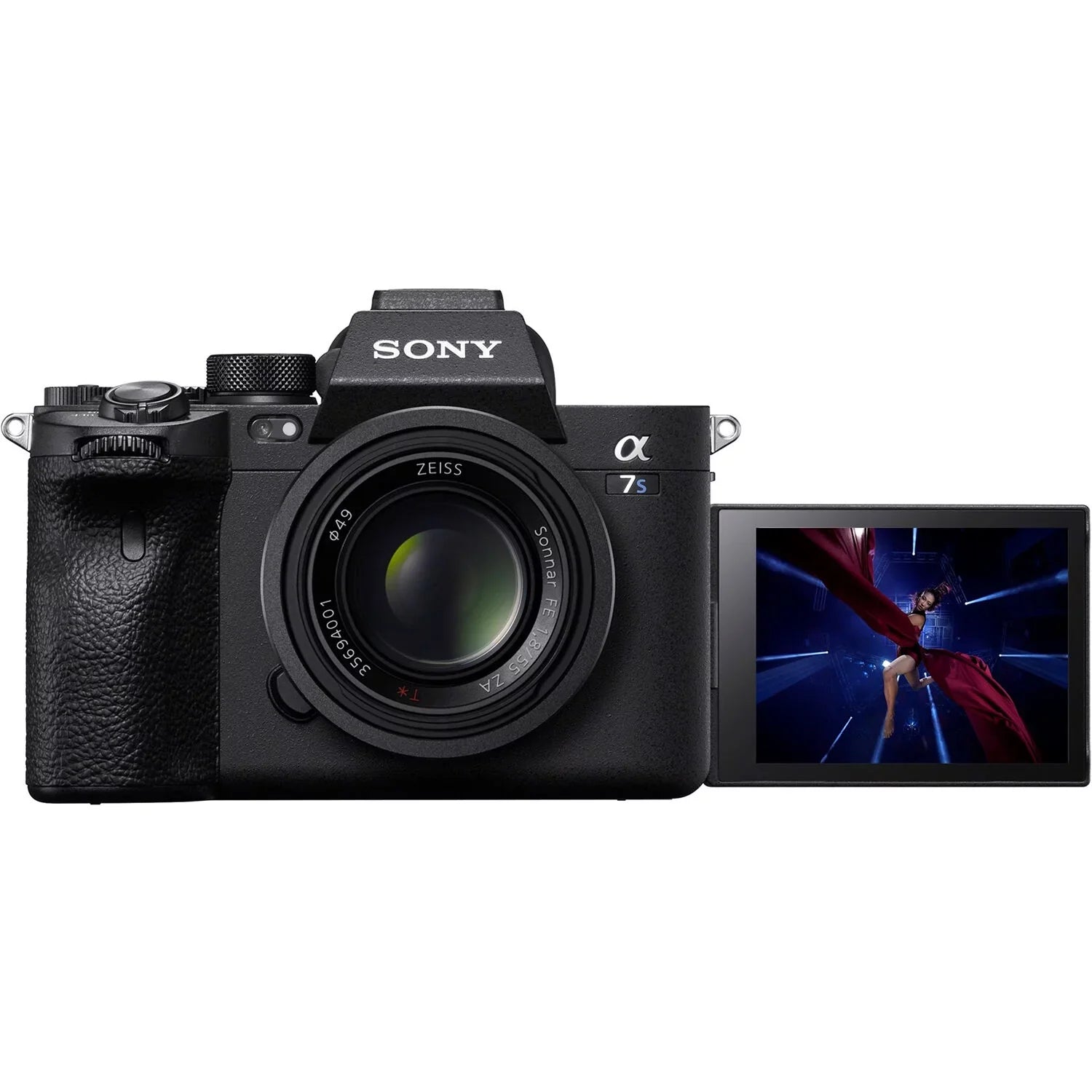 Sony Alpha a7S  Mirrorless Digital Camera (Body Only) with Loaded Accessory Bundle - Includes: 2x SanDisk Extreme  64GB Memory Cards, Replacement Battery, Water Resistant Gadget Bag & More