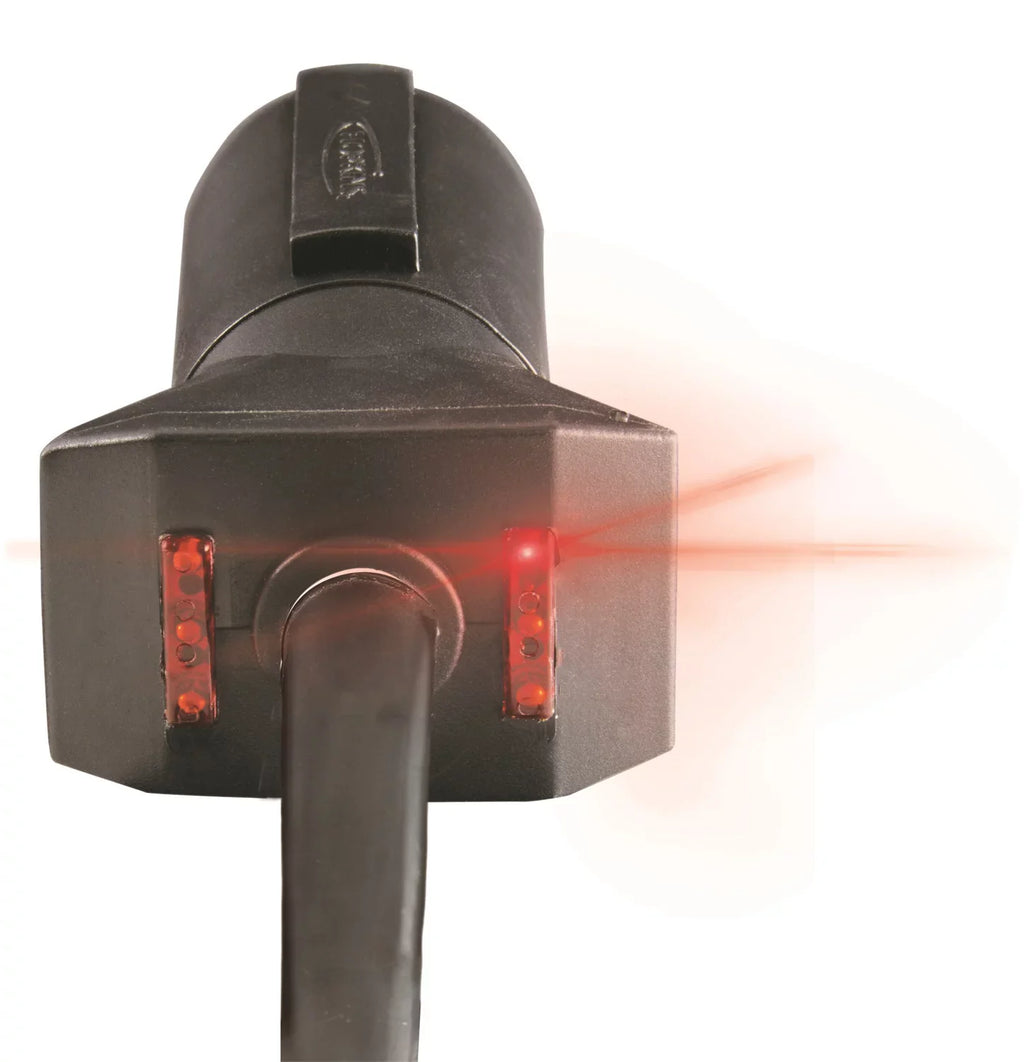 Hopkins Towing Solution 20286  Test 7 Blade Trailer End Molded Cable