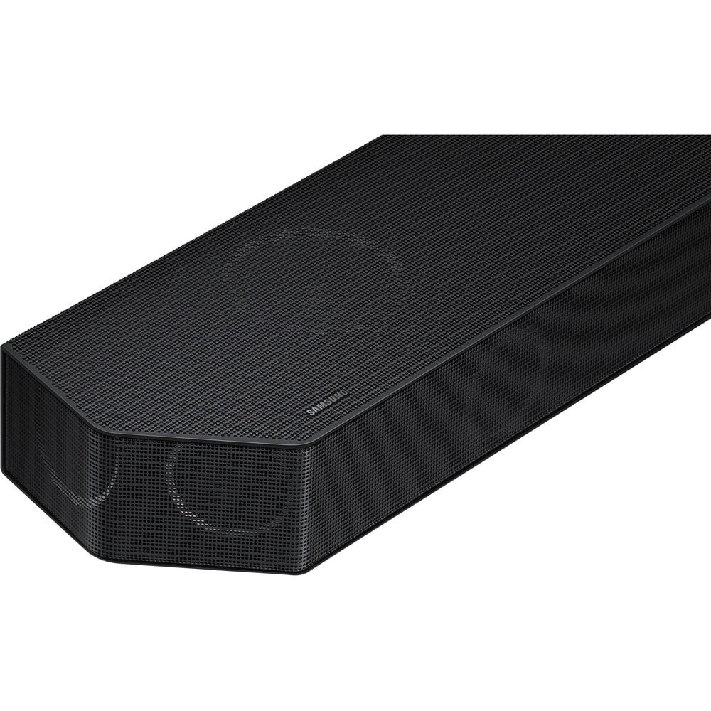 Restored Samsung - -/ 11.1.4ch Soundbar with Wireless Dolby Atmos / : and Rear Speakers - Black [Manufacturer Refurbished]