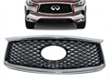 2019 2020 2021 Compatible With Infiniti  Grille Front Bumper Upper Grille With Camera Option