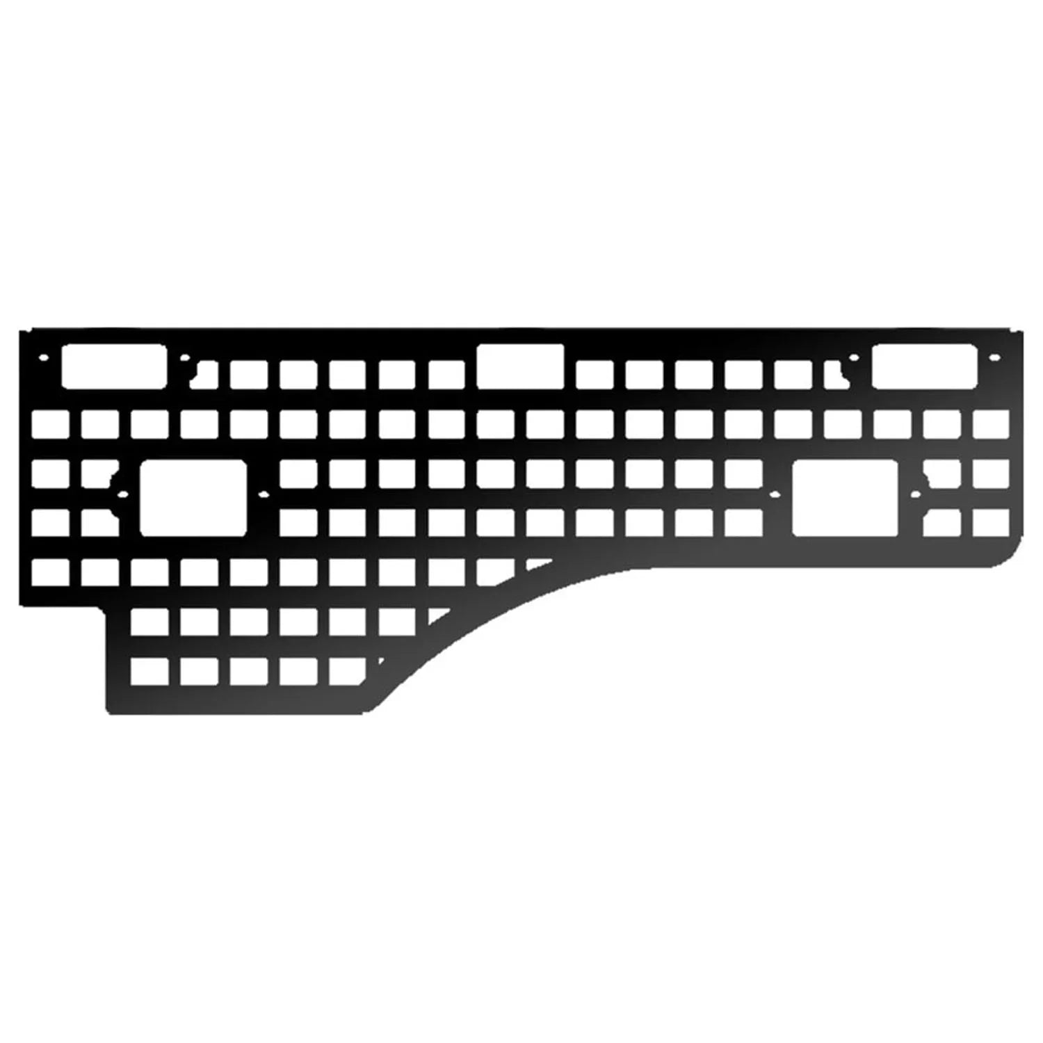 Putco 195041 Molle Panel Fits 15-21 Canyon Colorado Fits select: 2015-2016,2021-2022
