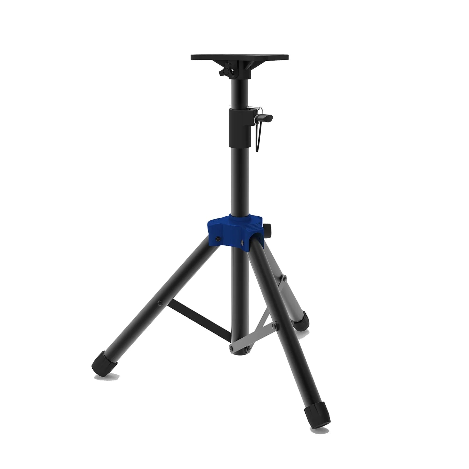 Speaker Stand Studio Speaker Tripod Stand Heavy Duty Telescoping Height Adjustable Non-slip Three-point Triangle Base Bracket for Performance Surround Sound