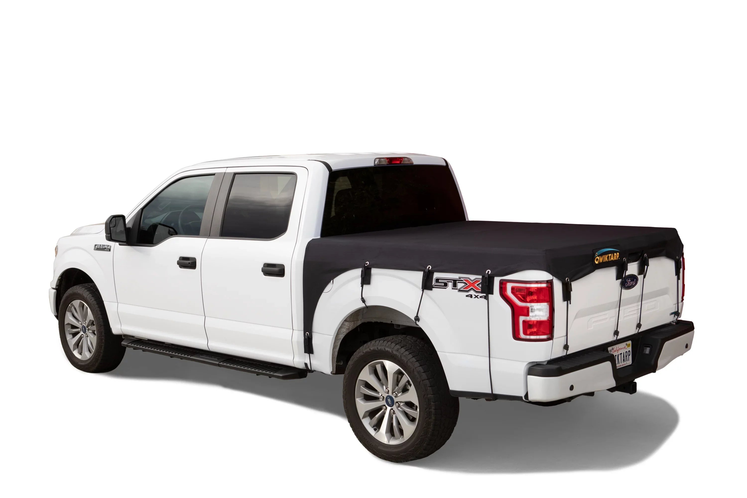 Qwiktarp Inc Truck Bed Cover: 2018 - 2023 Short Bed Chevy Colorado,  Canyon, Toyota Tacoma, Ford Ranger