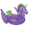Airhead  83 x 74 in. Magical Unicorn Inflatable Pool Float, Purple