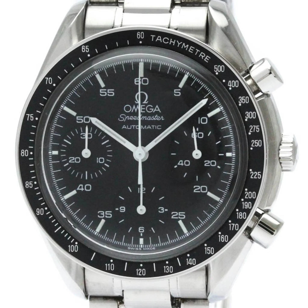 Pre-Owned Polished  Speedmaster Automatic Steel Mens Watch 3510.50  (Good)