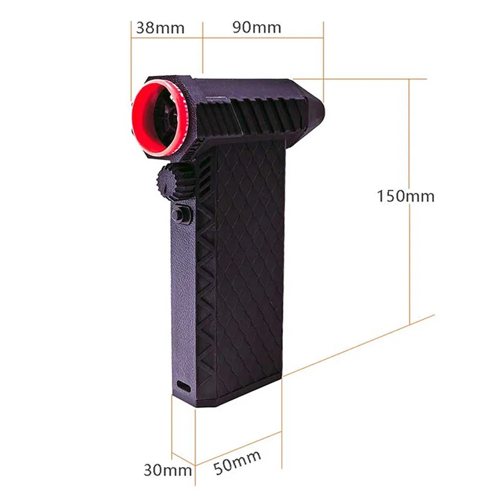 Htovila Jet Fan,Compressed Air Fan 110 Air Tool Blower Compressed Motor Fan 000rpm Turbofan HandheldBlower 110 000rpm Turbofan 180w Pristin Fan 180w Nebublu Owsoo Tool Type-c Blower