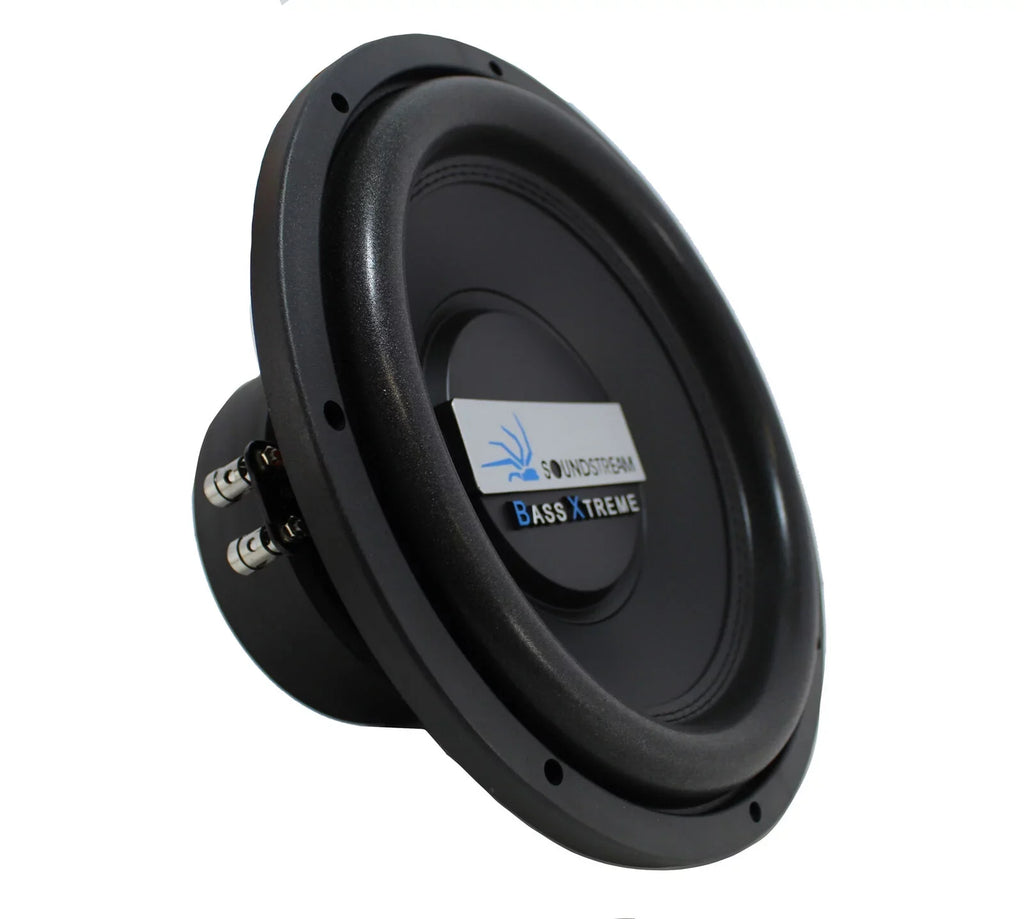 SoundStream -124 2400 Watt 12” Dual 4 Car Subwoofer Speaker, Black