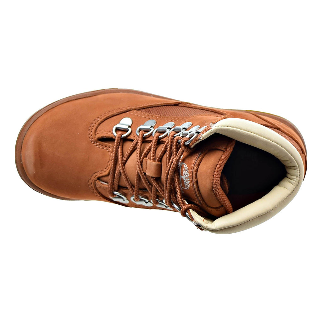 Timberland 6 Inch Youth's Field Boots Dark Orange tb0a1q5d