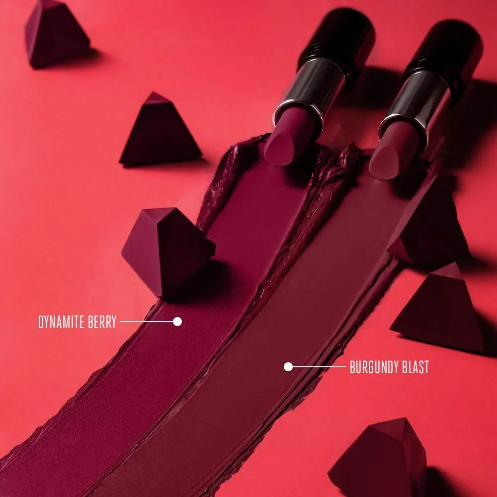 Lakme Absolute Matte Revolution Lip Color, 502 Burgundy Blast, 3.5 g