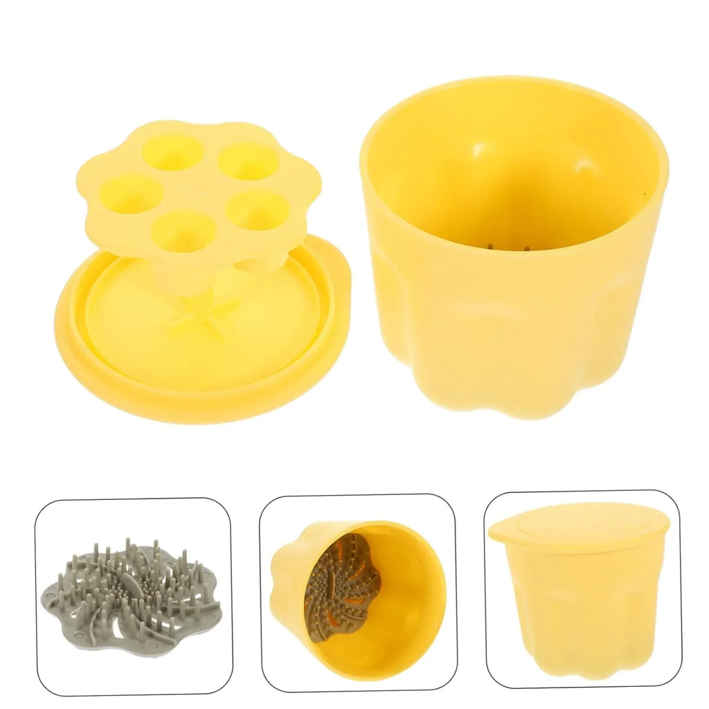 5 Sets Makeup Brush Cleaning Bowl Limpiador De Brochas De Maquillaje Make up Brush Makeup Brushes & Tools  Kits Beauty Kit Makeup Brushes Cleaner Kit Pp Silicone Brush Cosmetic