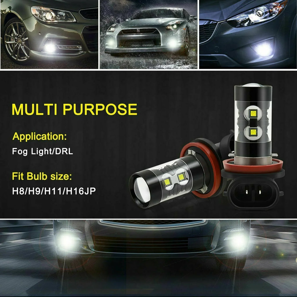 Headlight Bulbs for Mazda -5 2018   Led Fog Lights 4pcs
