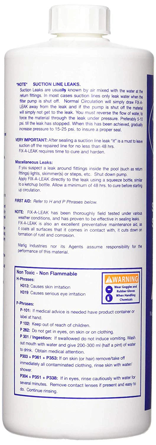 Marlig Fix--Leak Pool and Spa Leak Sealer - 32 oz