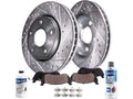 Front Brake Pad and Rotor Kit - Compatible with 2017 - 2020 Chrysler Pacifica 2018 2019