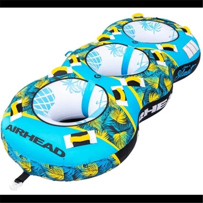 Airhead  Blast Towable, 3 Rider - Blue & Yellow