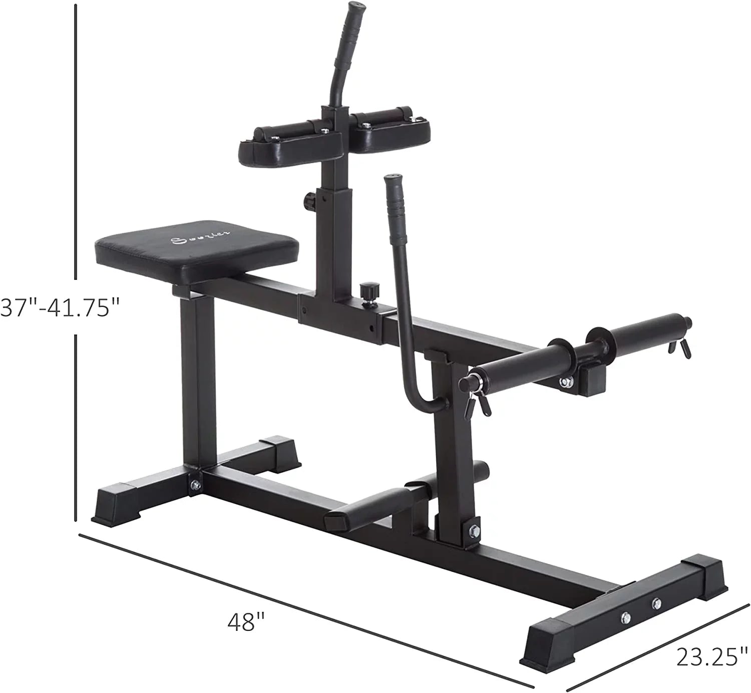Adjustable Seated Calf Raise Machine, Leg Machines Home Gym, for Calf, Waist, Arm Training