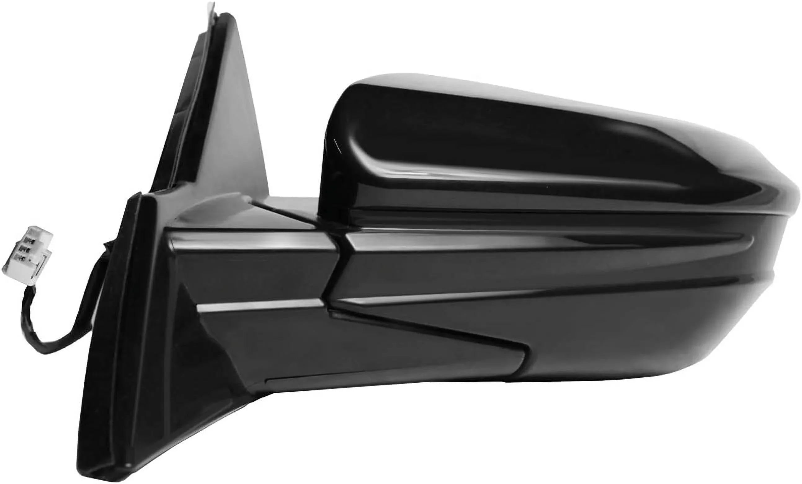 '-Source Driver Side Mirror for  Civic Hatchback, (textured black w/ protective, foldaway), w/o turn signal, w/o camera, , (17-20) 63634H