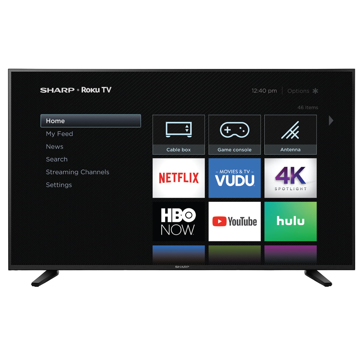 Sharp 58" Class 4K Ultra  (2160P)  Roku Smart   (58Q7330U)