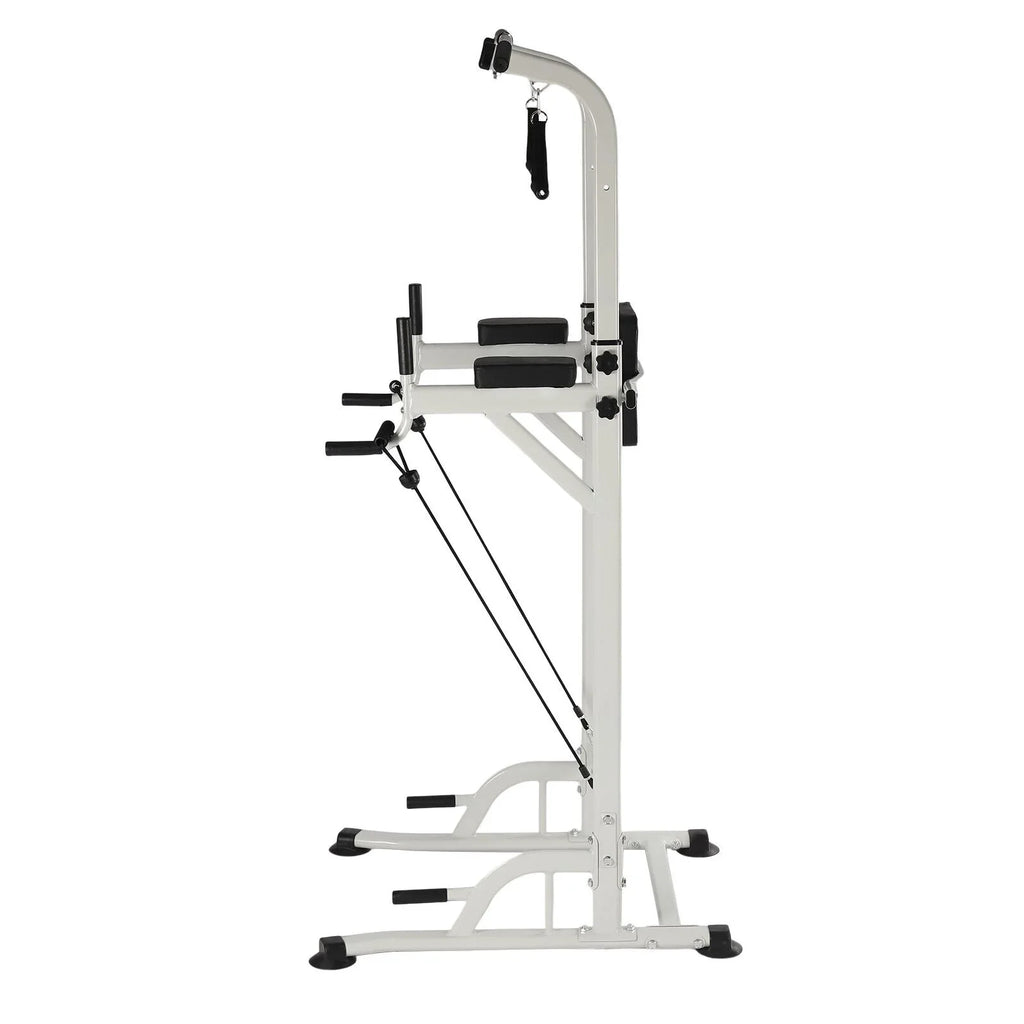 Power Tower Home Gym Power Station Sit Ups and Pull-Up Bar Height Adjustable