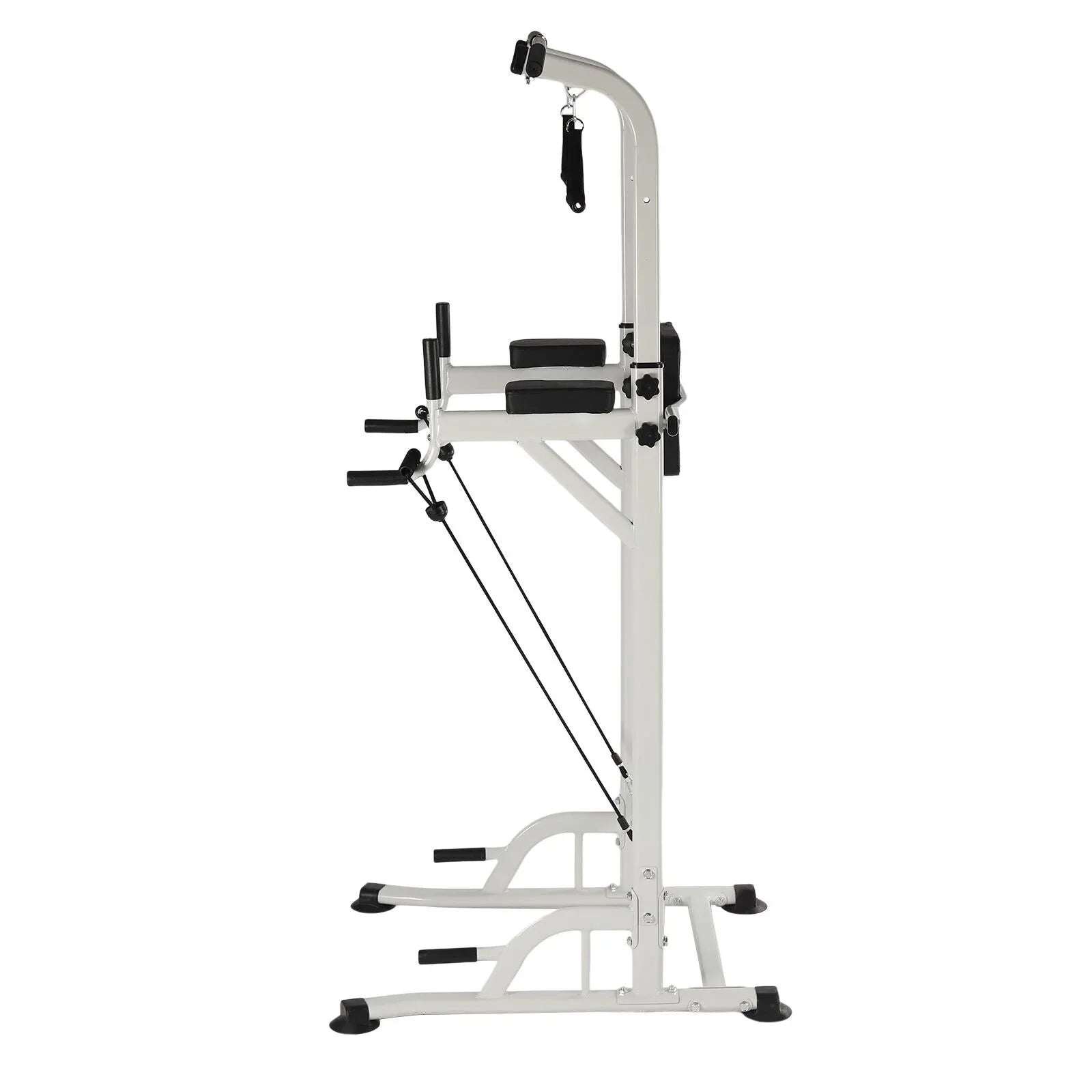 Power Tower Home Gym Power Station Sit Ups and Pull-Up Bar Height Adjustable