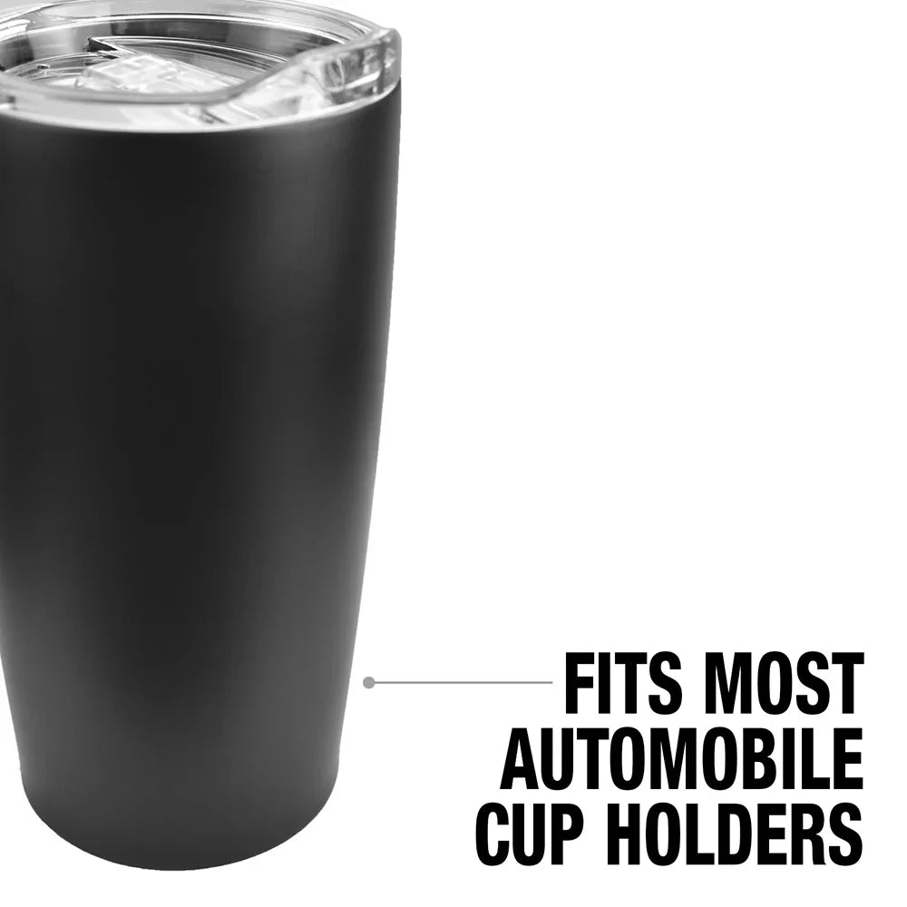 The Hobbit/Orc Company Stainless Steel Tumbler 20 oz Coffee Travel Mug/Cup, Vacuum Insulated & Double Wall with Leakproof Sliding Lid | Great for Hot Drinks and Cold Beverages