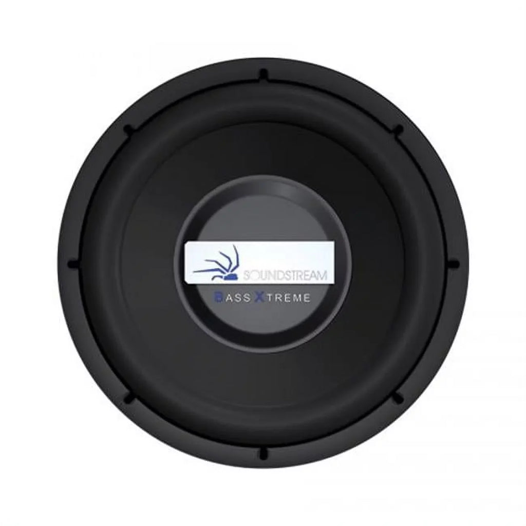 SoundStream -124 2400 Watt 12” Dual 4 Car Subwoofer Speaker, Black
